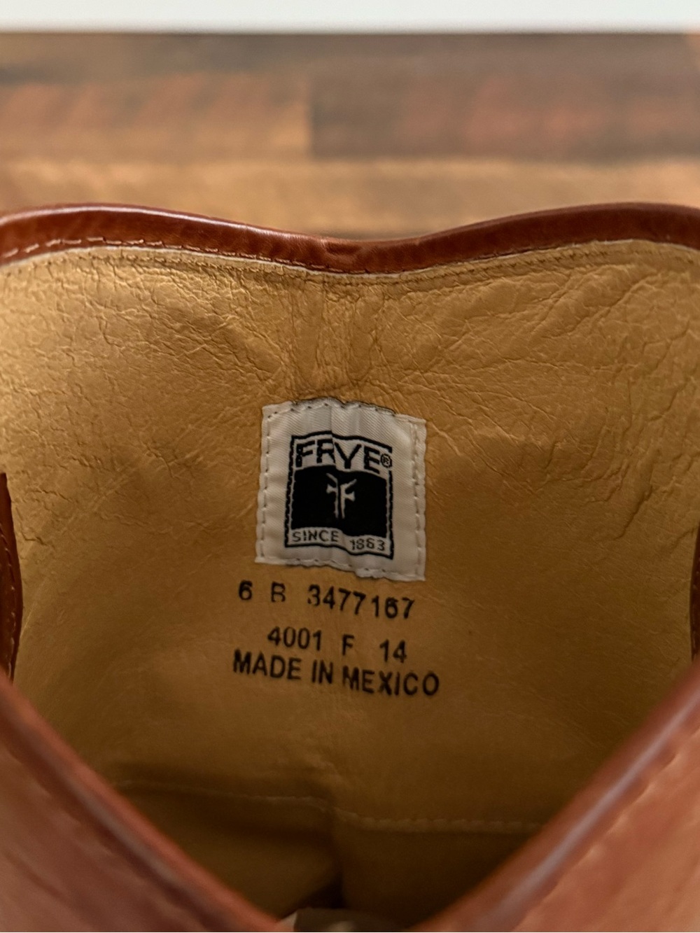 Frye Melissa Button Boots in Cognac - Picture 12 of 12